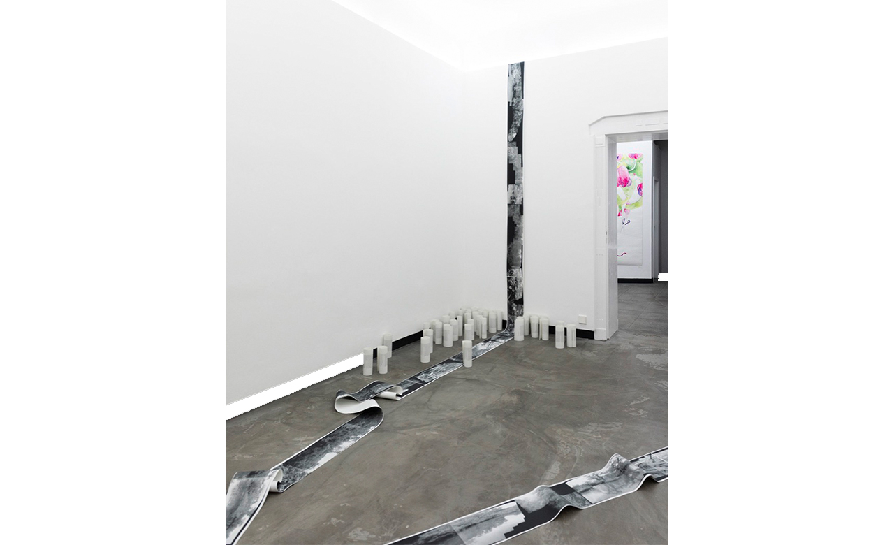 Installation view of Finger my fern, print Beyond the Forest by  Simon Speiser